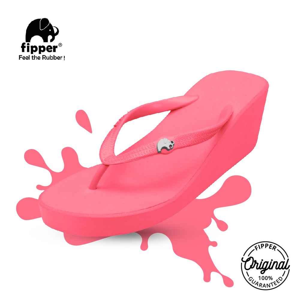 FIPPER WEDGES 7CM RED RUBY