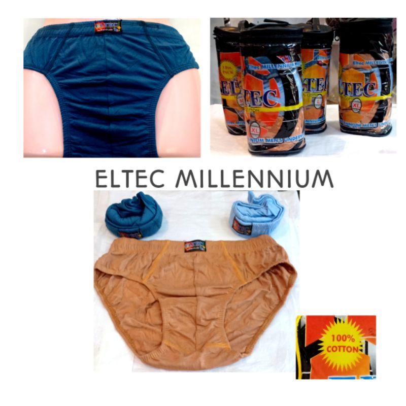 CELANA DALAM PRIA ELTEC MILLENNIUM SEMPAK ELTEC MILLENNIUM COTTON 100%