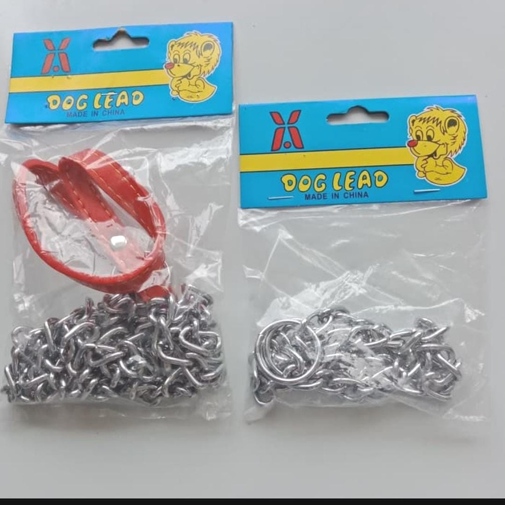 Chiro Rantai + Collar 2.5mm Rantai Anjing Kucing Tali Hewan