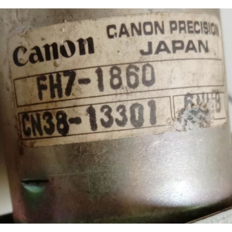 Dc Motor FH7-1860 (CN38-13301-6JFX) Canon