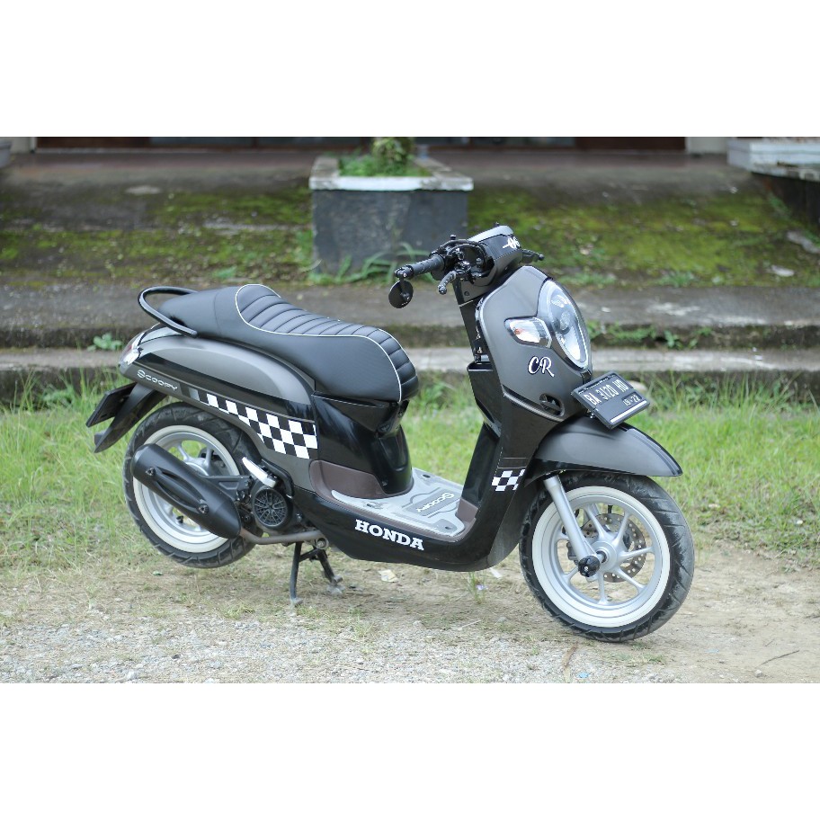 Striping scoopy list cafe racer | Shopee Indonesia