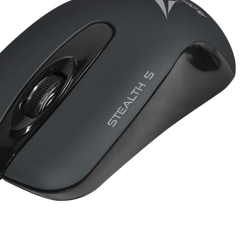 ☋ Alcatroz Silent Mouse Wired Stealth 5 [ 2 Tahun Garansi Resmi ][ Product Of Singapore] ☼