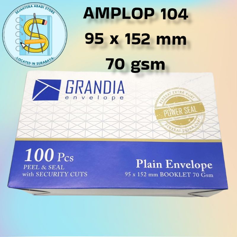 

AMPLOP / AMPLOP POS UDARA GRANDIA PUTIH (100 pcs / KOTAK)