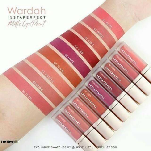 WARDAH INSTAPERFECT LIP MATTE PAINT