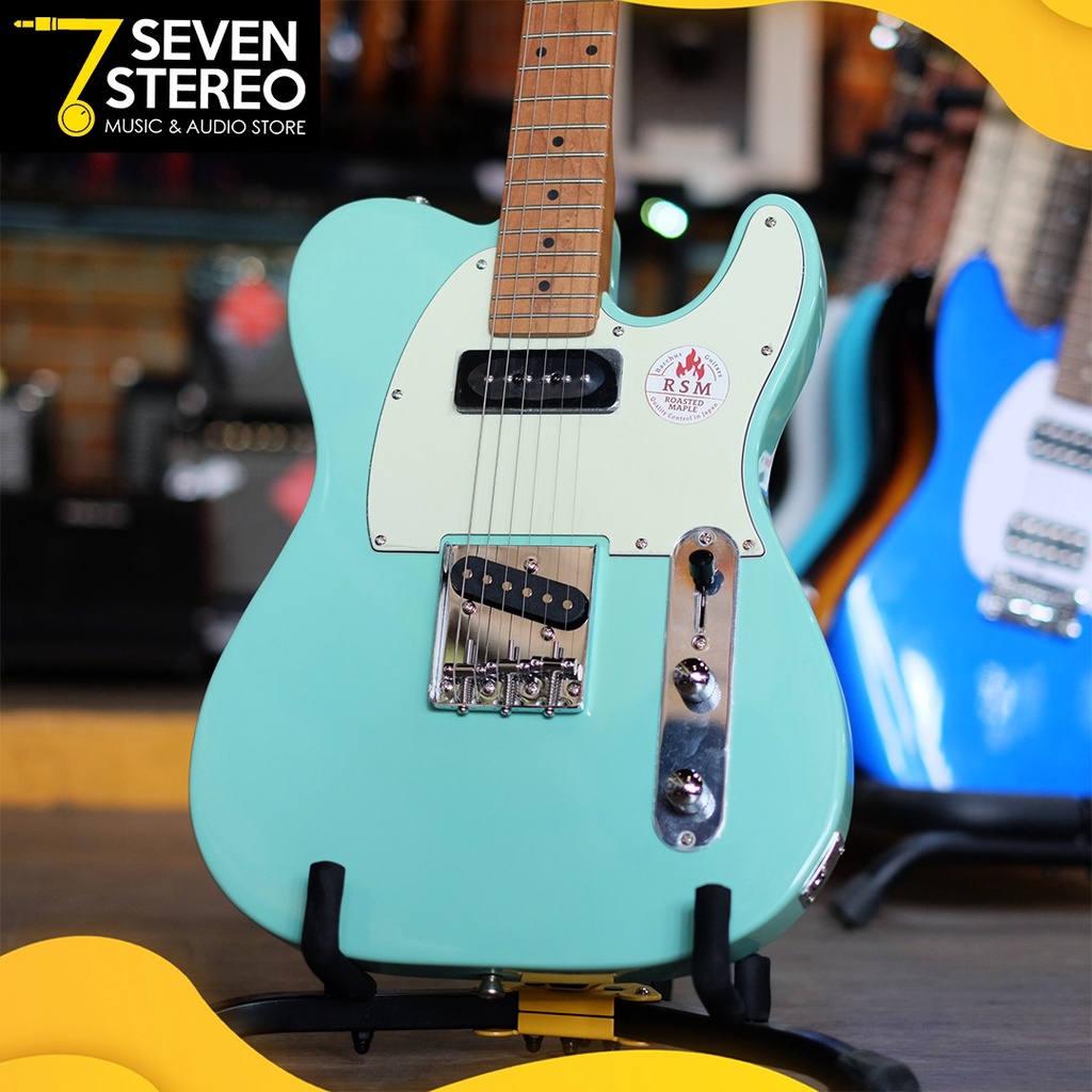 Bacchus BTE2RSM BTE-2 RSM Telecaster Sea Foam Green Roasted MapleBacchus BTE2RSM BTE-2 RSM Telecaste