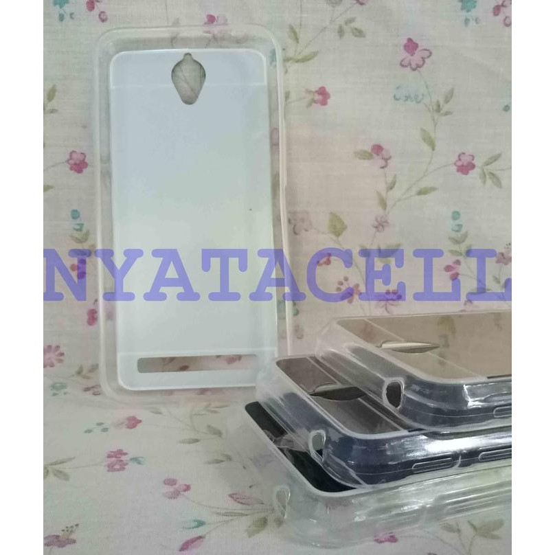 NEW CASE ULTRATHIN MIRROR ASUS ZENFONE GO 4.5 4,5 ZC451TG /SOFT/TPU - HITAM MILENIA