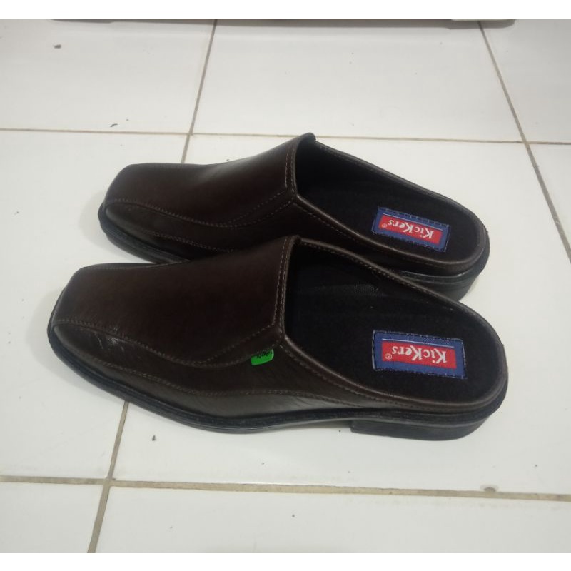 Sepatu selop pantofel pria sepatu sandal bustong cowok pantovel pria