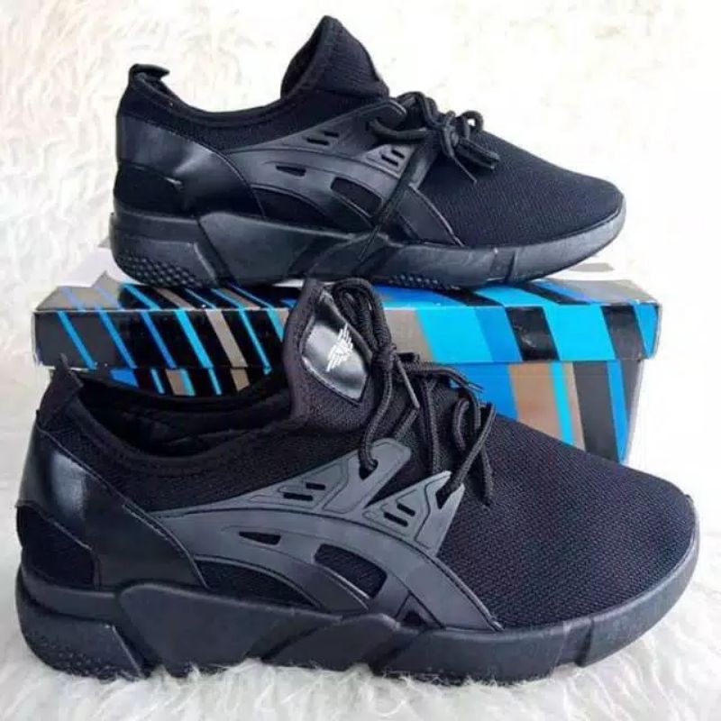 Alive Sepatu Pria Obey Shoes Black saiz 40