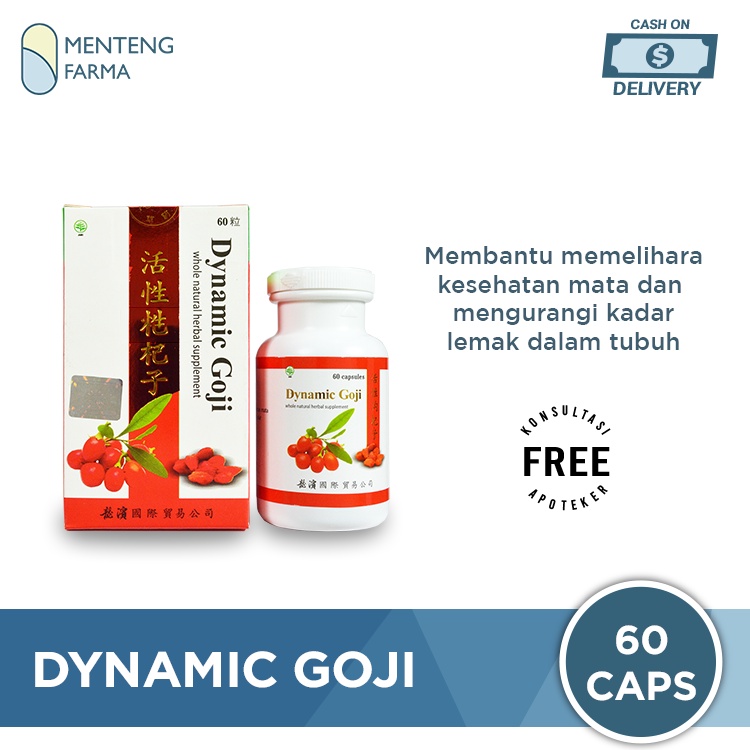 Dynamic Goji - Suplemen Kesehatan Mata, Penurun Lemak Tubuh