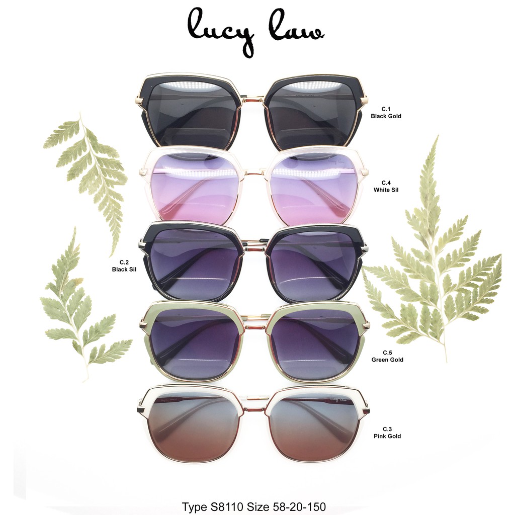 Lucy Law S8110 Sunglasses Include Polarized Lens