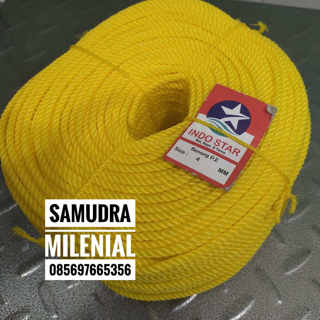 

YEN Tali 4mm / Tali Tambang 4mm PE 1 ROL Murah