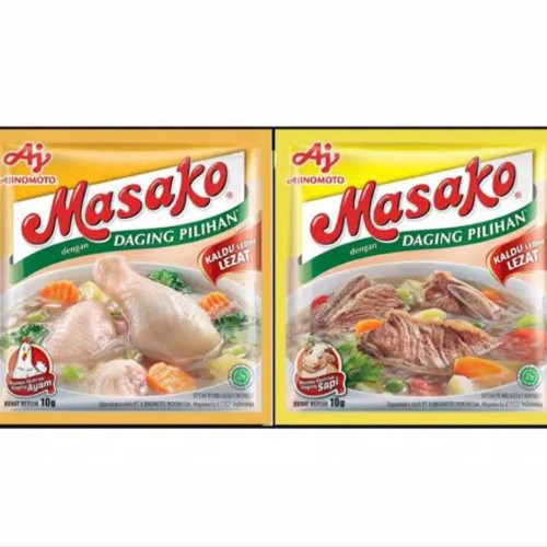 

MASAKO AYAM DAN SAPI (1 RENCENG ISI 12 PCS x 10 gr)