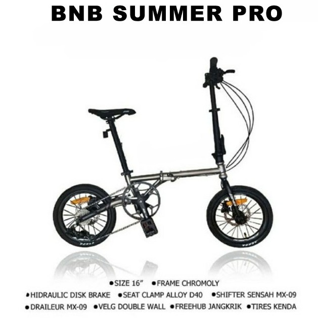 SEPEDA LIPAT BNB 16 SUMMER PRO