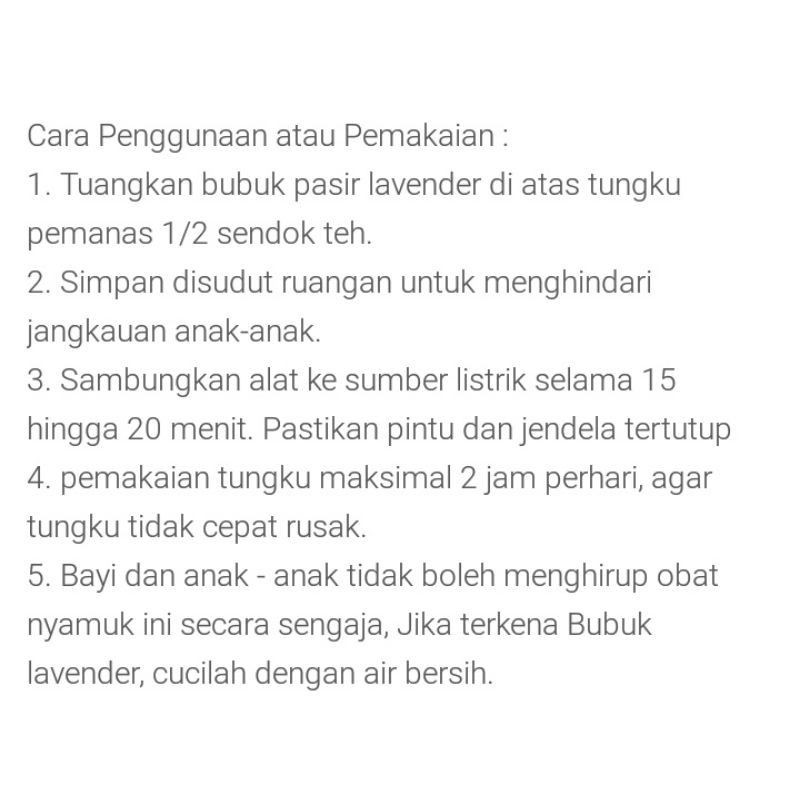 TUNGKU NYAMUK ELEKTRIK/TUNGKU NYAMUK ORGANIK/TUNGKU NYAMUK MURAH