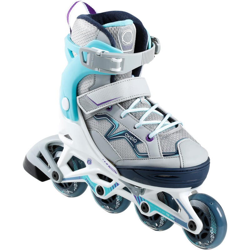 OXELO SEPATU RODA ANAK PEMULA FIT 3 HIJAU TOSCA OXELO SEPATU RODA ANAK PEMULA FIT 3 HIJAU TOSCA