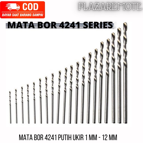 MATA BOR 4241 HOLE SAW 6MM - 12 MM LURUS Gergaji Kayu HSS Drill Bit Kayu Logam Plastik