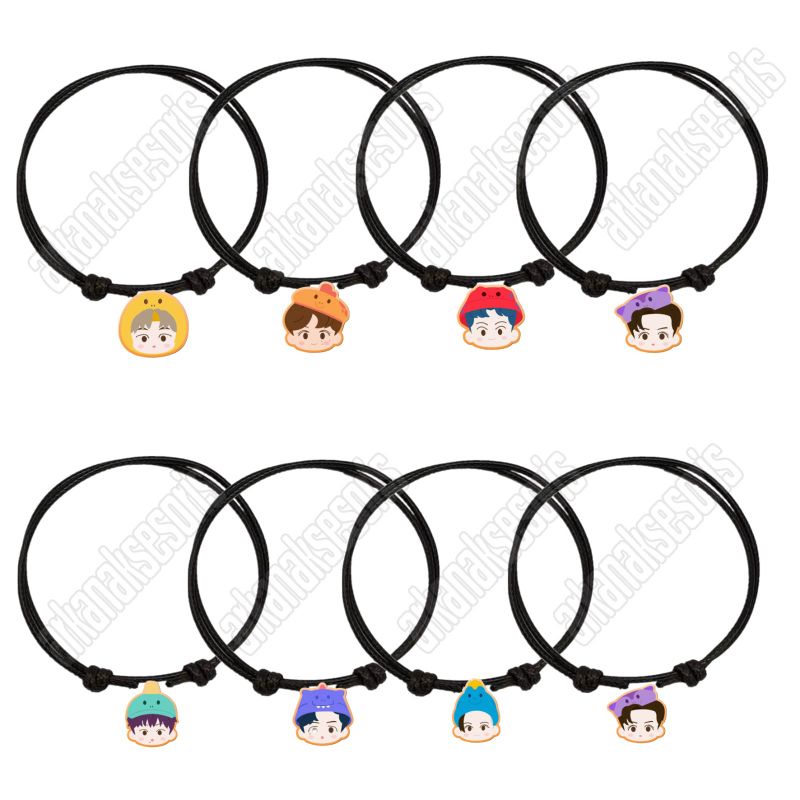 Gelang NCT Dream / NCT Dino ABC bracelet / Pinkfong / NCT-Rex / Gelang mark renjun jeno jaemin haech