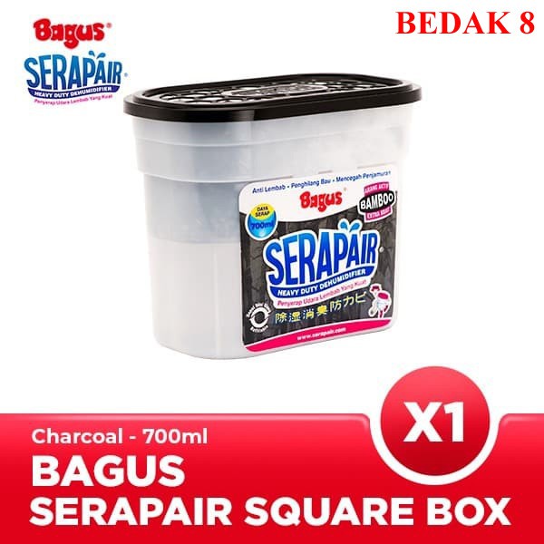 Bagus Serapair Square Box 700 ml (VARIAN RANDOM)