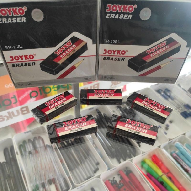 

Setip penghapus JOYKO HITAM BESAR isi 20pcs