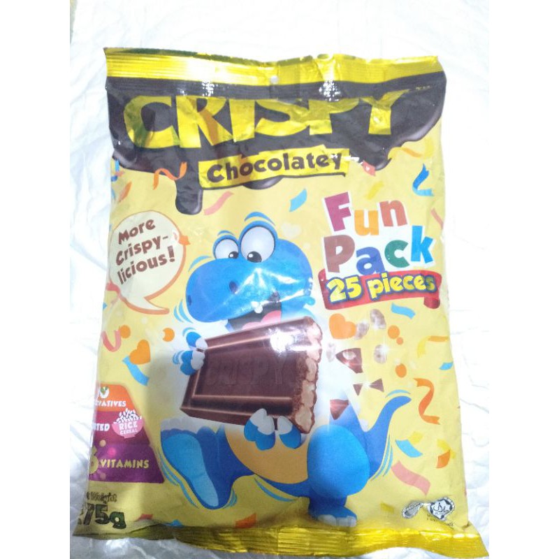 

CRISPY FUN PACK ISI 25 PCS