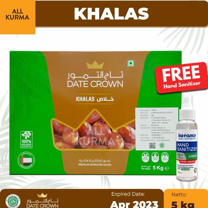 

BAYAR DITEMPAT Kurma Date Crown Khalas 5kg/KURMA 1KG/KURMA BARARI/KURMA RUTHOB/KURMA BAM/KURMA PALM FRUIT/KURMA TANGKAI/KURMA AZWA/KURMA SUKKARI/KURMA SAFAWI/KURMA TUNISIA/KURMA MUDA KUNING/KURMA MUDA HIJAU/KURMA MEDJOL/KURMA MADINAH SUPER