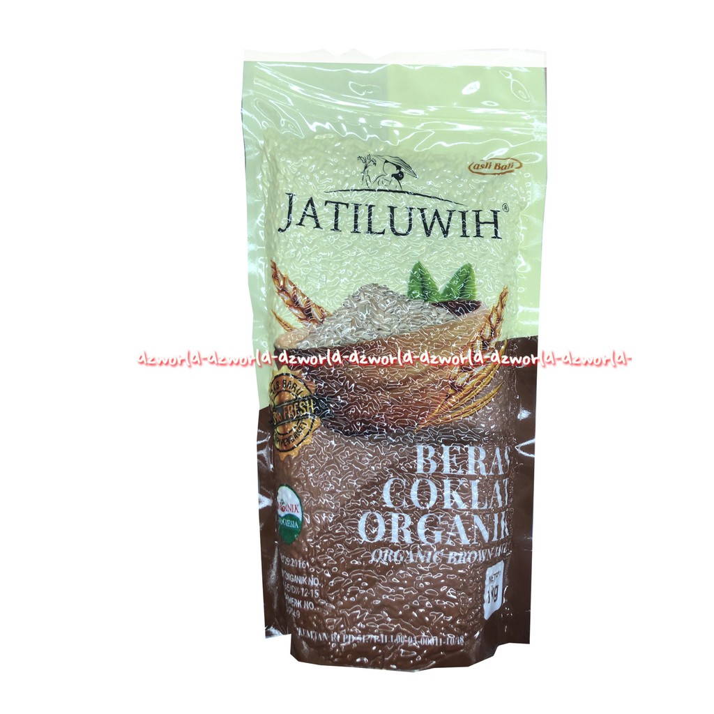 Jatiluwih Beras Coklat Organik Premium 1Kg Organic Brown Rice