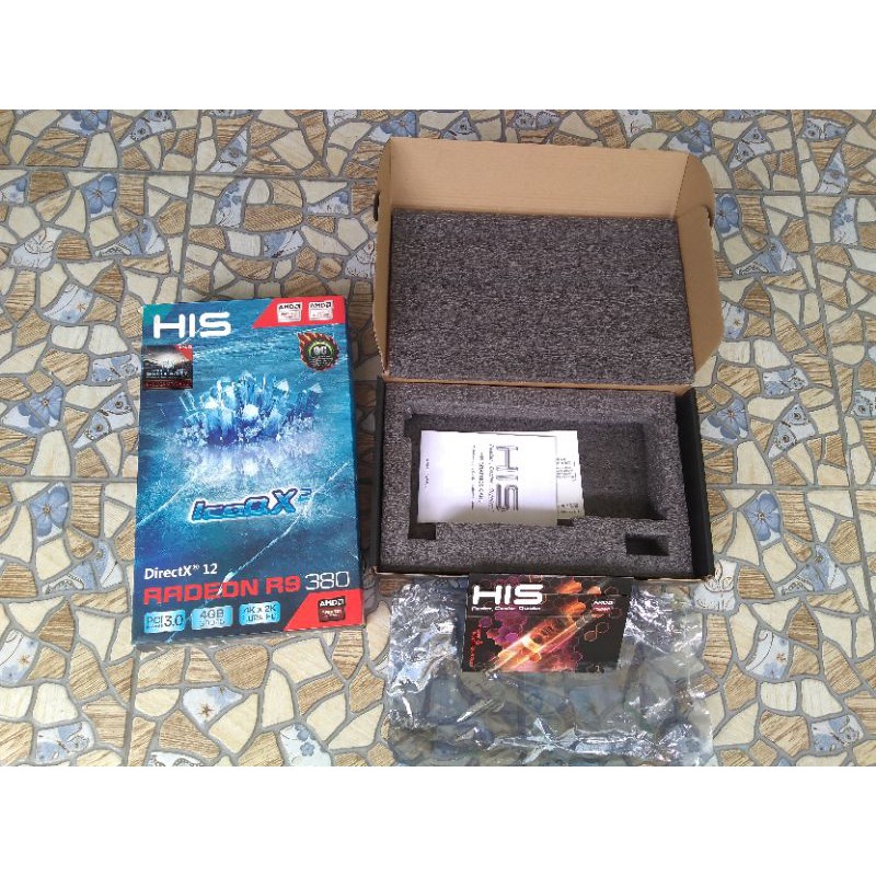 Dus box VGA ati Radeon HIS R9 380 iceQ X2 OC 4gb DDR5 256 bit