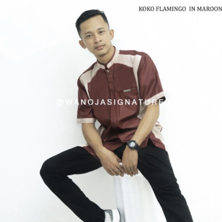 Koko Flamingo by Wanoja~Koko Lengan Panjang