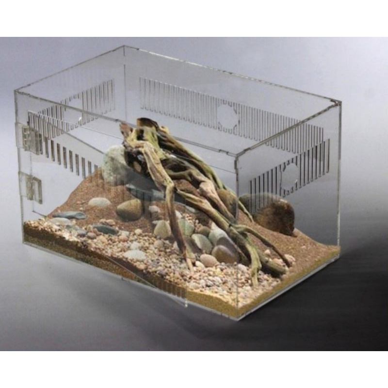 BOX AKRILIK REPTIL, KANDANG HEWAN, BOX UNTUK REPTIL MODEL 06