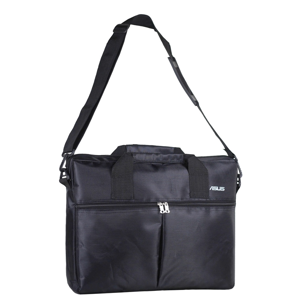 Tas Laptop Jinjing Laptop Case 14-15 Inch Fashion Pria Tas Hitam Selempang Laptop Murah