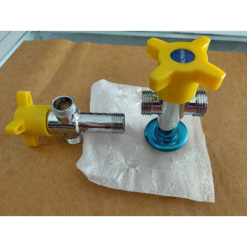 Kran Shower TEE Double Alphard