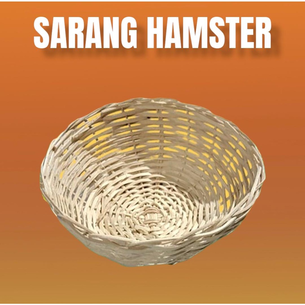 SARANG ROTAN - Tempat Tidur Hamster Bed Hamster Sarang Hamster