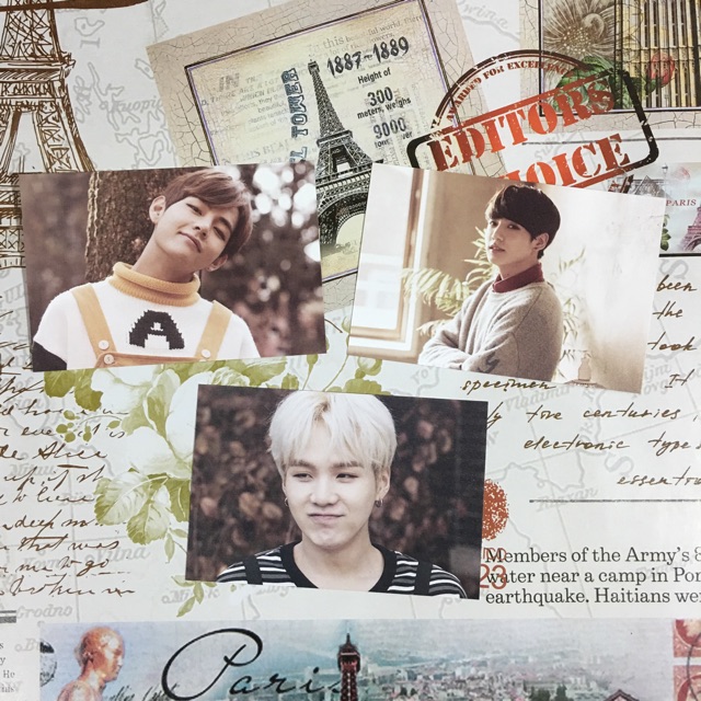 /UNSEALED/ BTS 2nd Muster 22920 V Jungkook Suga Photocard