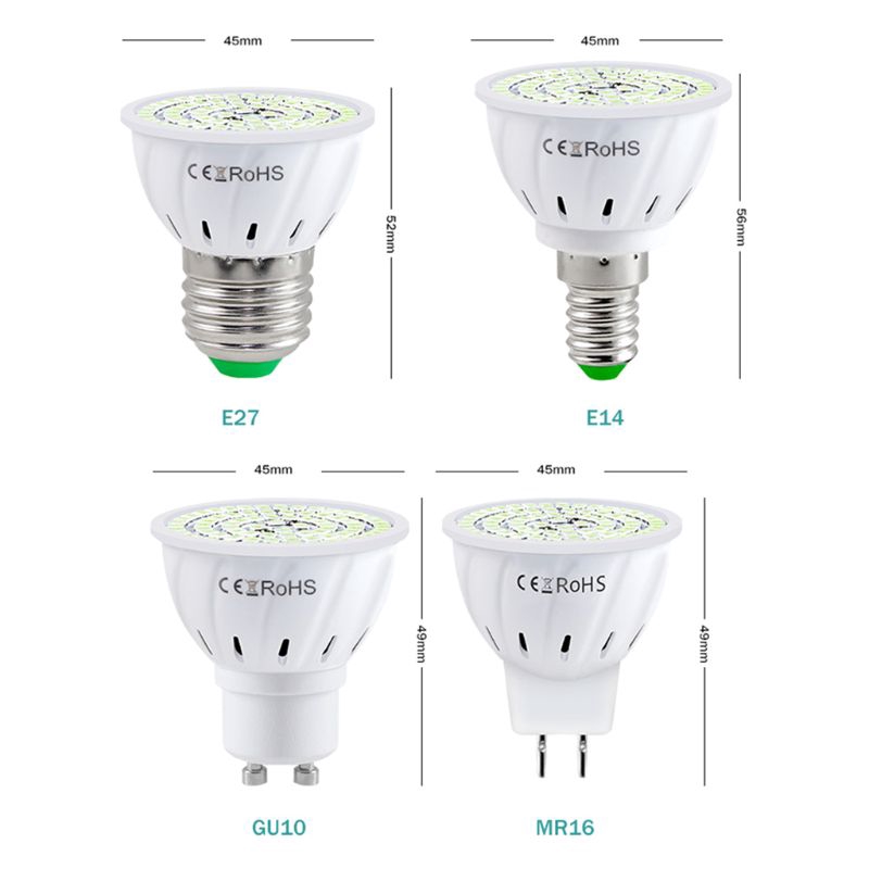 E27 Lampu Bohlam Led Uv E14 Mr16 Untuk Sterilisasi Kuman