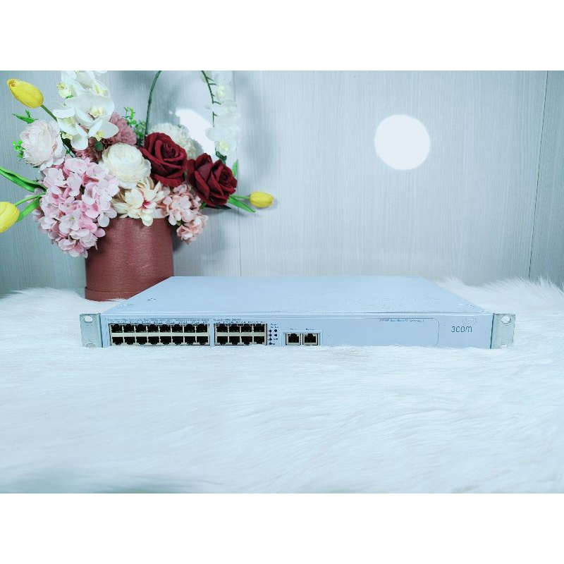 Router Switch 3COM SUPERSTACK 3 4226T 24 PORT 3C17300 Second Berkualitas