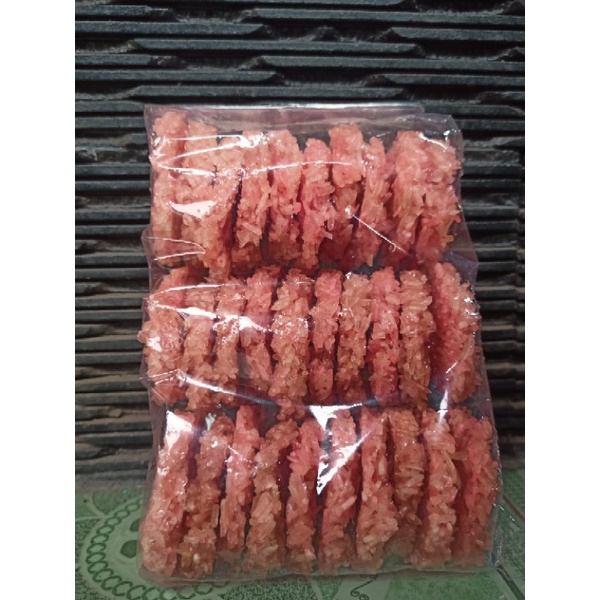 

Kerupuk Ranginang rasa terasi 500 gram khas kota Bandung