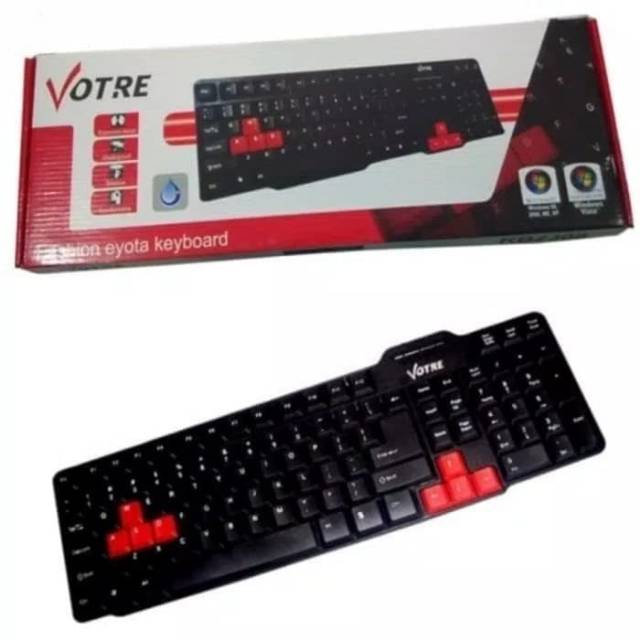 KEYBOARD VOTRE KB2308 / KEYBOARD KOMPUTER / VOTRE / KEYBOARD PORTABLE