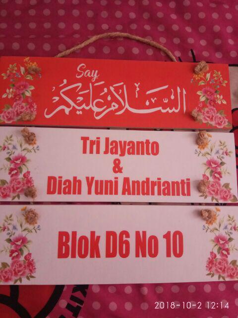 Hiasan Dinding - Papan Mdf 3 Susun Polkadot Black