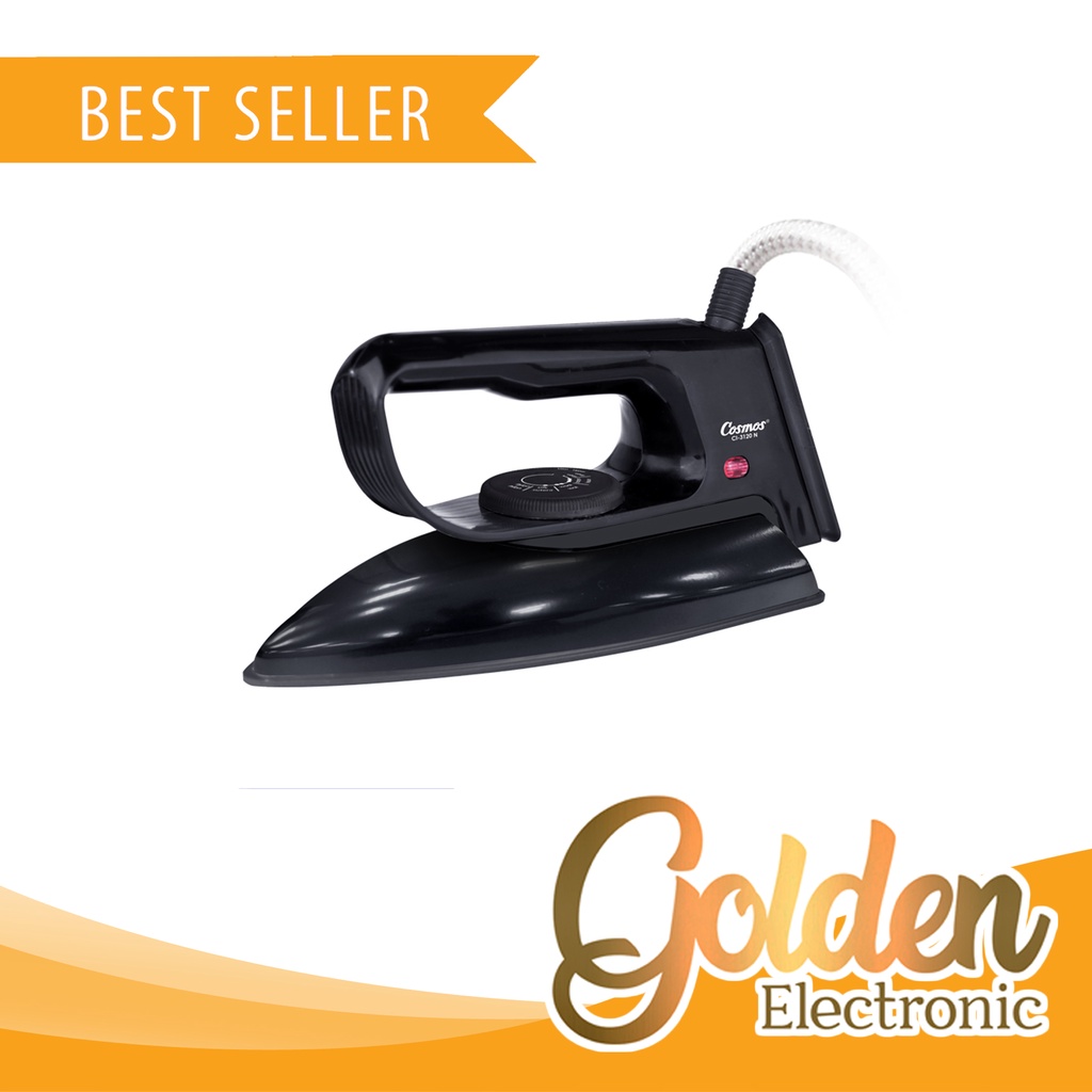 Setrika Cosmos CI-3120N Dry Iron Non Stick Anti Lengket CI 3120 N