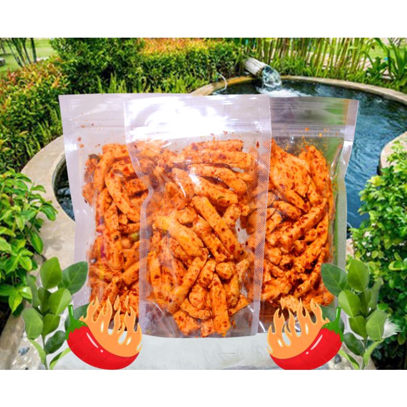 

basreng extrapedasfiziesnackbumbudaunjeruk kemasan100gr