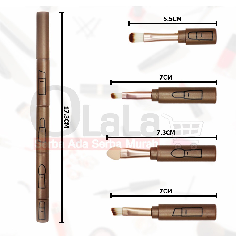 MAKE UP BRUSH - BRUSH SET ML-89