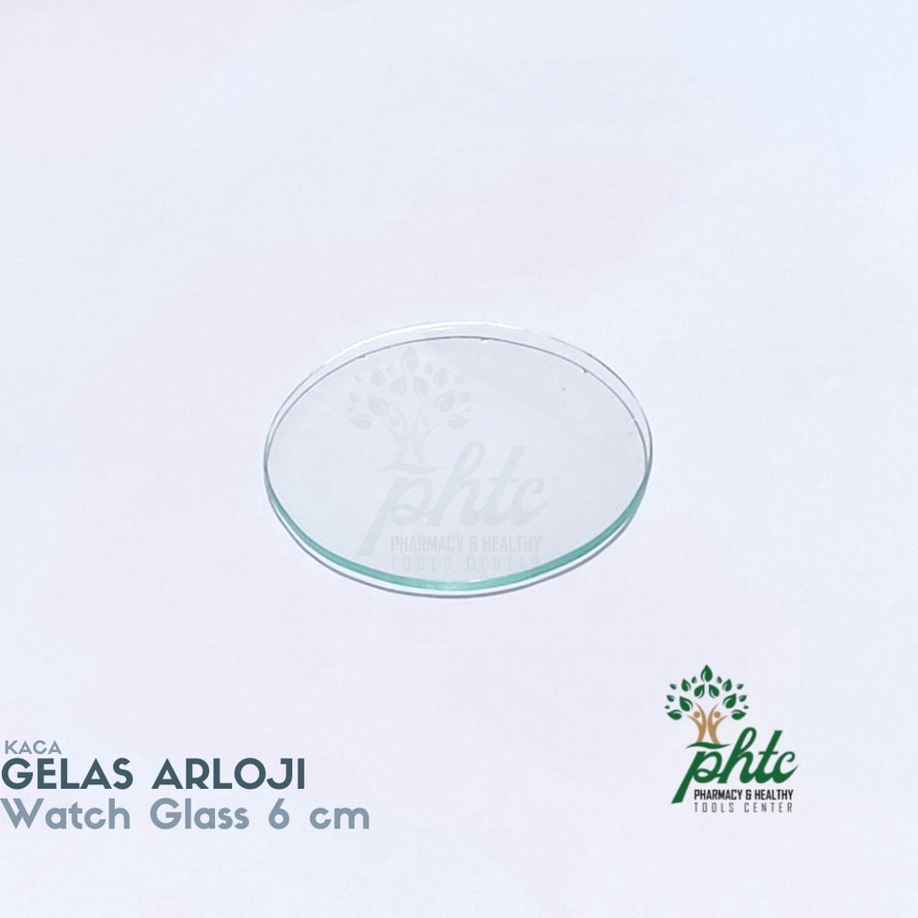 Kaca Arloji 6 cm l Watch Glass l Gelas Arloji Kaca Diameter 6cm