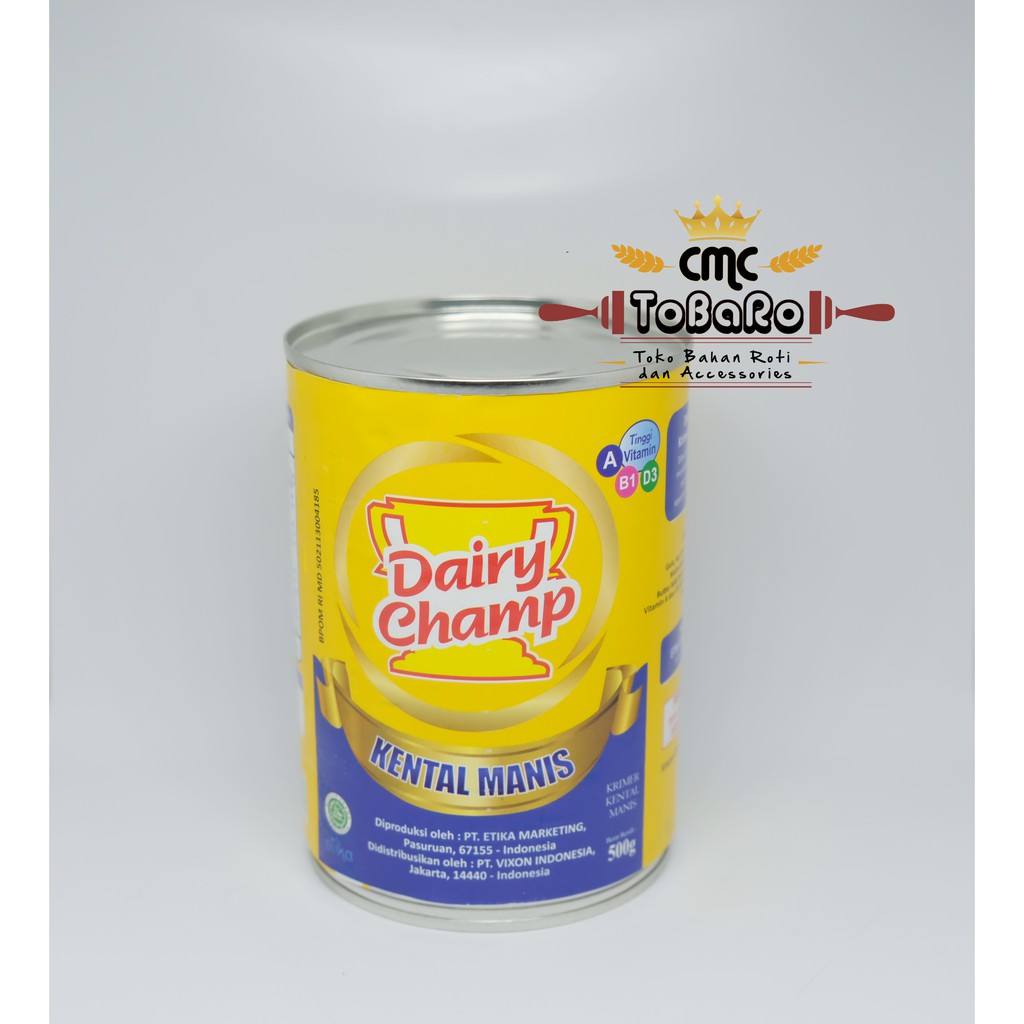 

Susu Kental Manis Dairy Champ 480 Gram