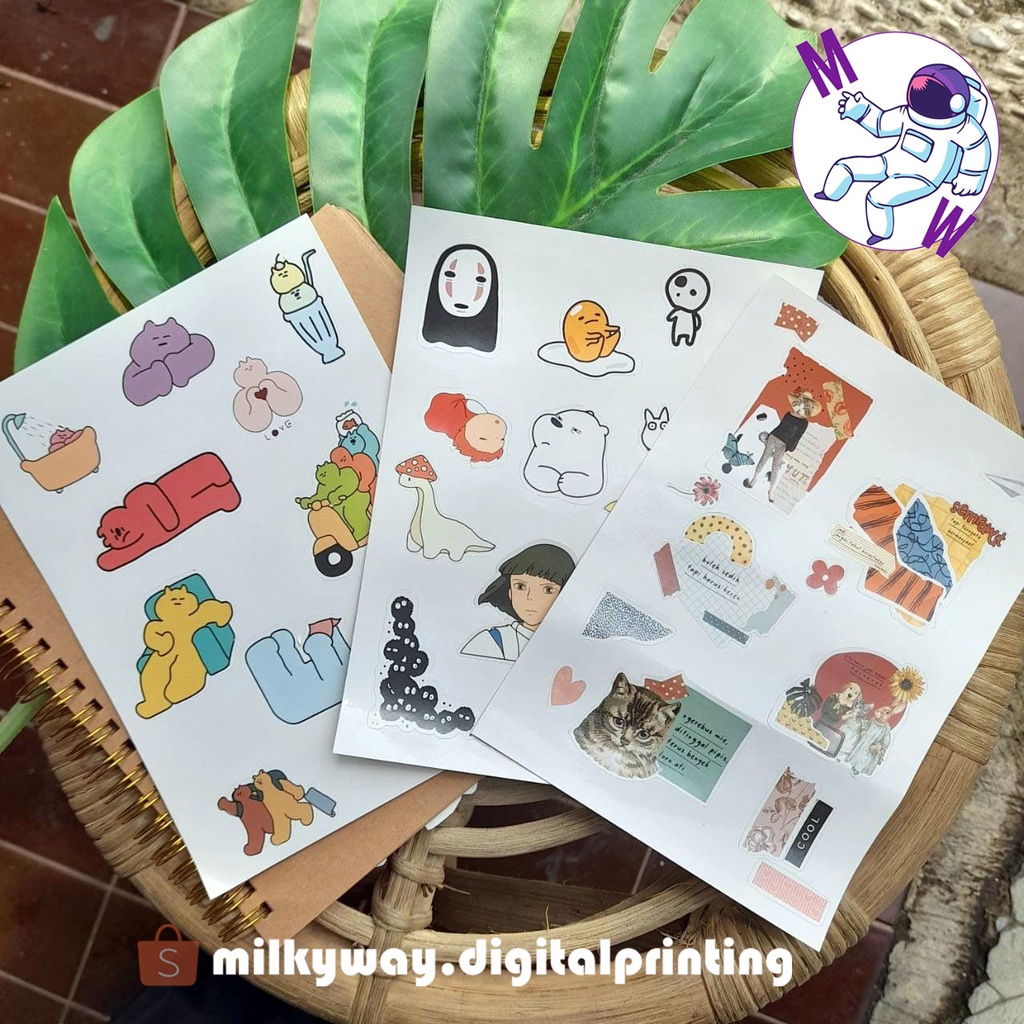 

Stiker Aesthetic, Stiker Jurnal, Stiker Lucu, Stiker Bujo, Stiker Glossy A5