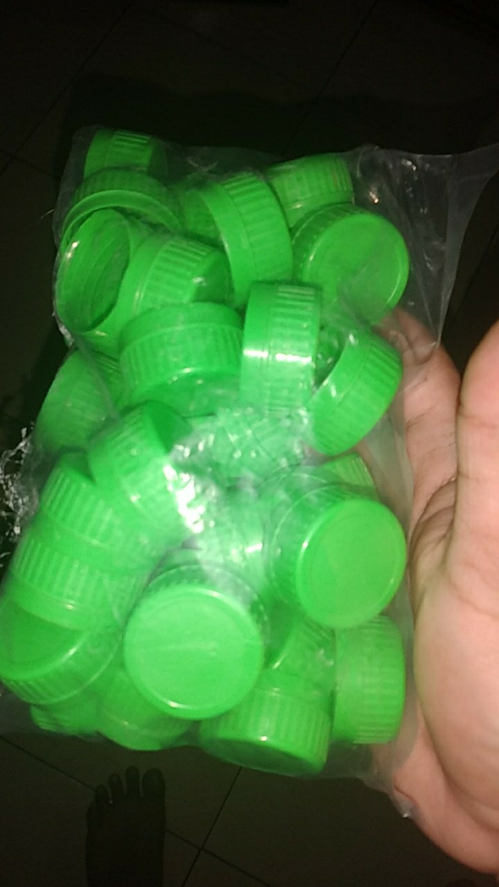Tutup Segel Botol Aqua Plastik