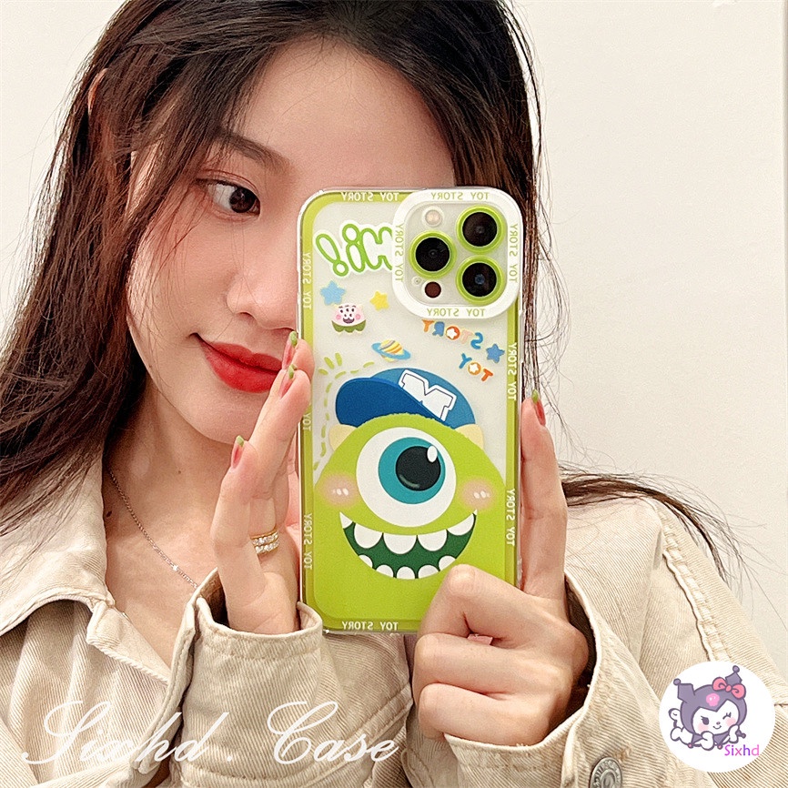 OPPO A78 A17 A57 A57 A77s A76 A96 A17K A16 A15 A74 A55 A54 A53 A33 A32 A31 A9 A5 A5s A3s Reno 8T 8Z 7Z 6Z 5Z 5 A94 A95 A93 A92 A77 A52 F11 F9 Soft Case Pelindung Motif Kartun Monster Untuk Cartoon Phone Case Cover