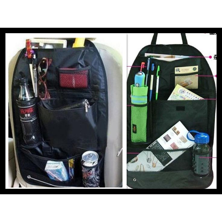 TERLARIS CAR SEAT ORGANIZER / BACK SEAT ORGANIZER / AUTO CAR SEAT ORGANIZER 
