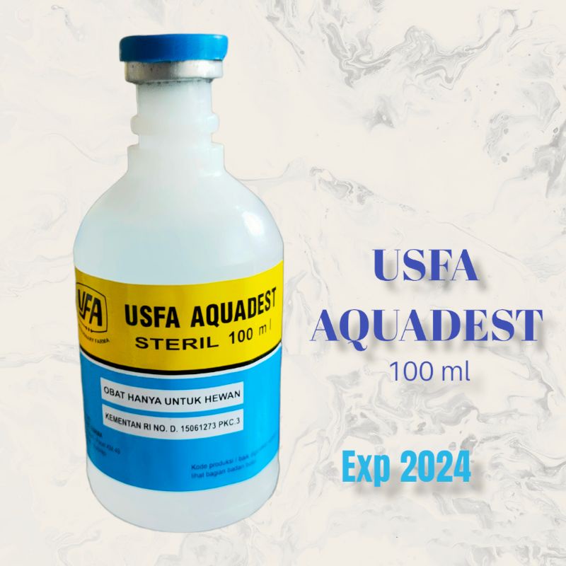 USFA AQUADEST AQUADES 100 ml