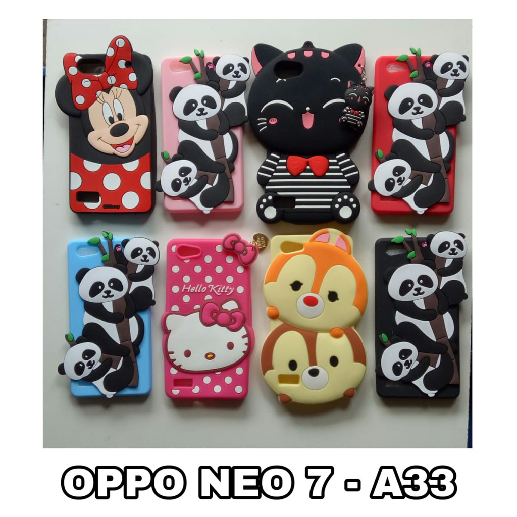 Oppo Neo 7 A33 Case Boneka Caracter Lucu New Shopee Indonesia