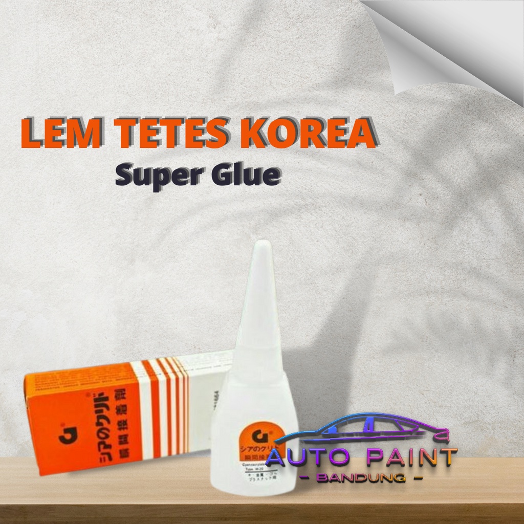 

LEM KOREA lem Tetes super glue Multifungsi